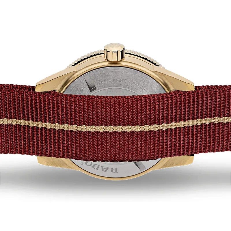 Rado Captain Cook Automatic Bronze Burgundy Dial Men's Watch R32504407